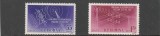 ROMANIA 1958 LP 451 CONFERINTA TELECOMUNICATIILOR - MOSCOVA SERIE MNH