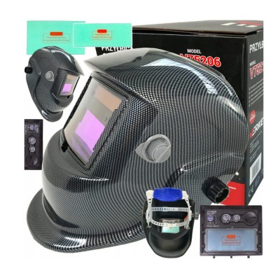 Masca pentru sudura automata, cu LCD, camp vizual 92.5 x 42.5 mm, Verke foto
