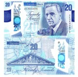 Irlanda de Nord 20 Pounds 2022 P-215 Polimer UNC
