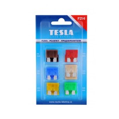 Set 12 sigurante fuzibile Tesla, ATO, 5A, 7,5A,10A, 15A, 20A, 25A, 30A, 40A