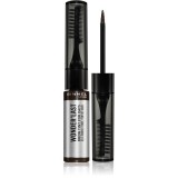 Rimmel Wonder&#039;Last vopsea gel semipermanentă pentru spr&acirc;ncene culoare 004 Soft Brown 4.5 ml