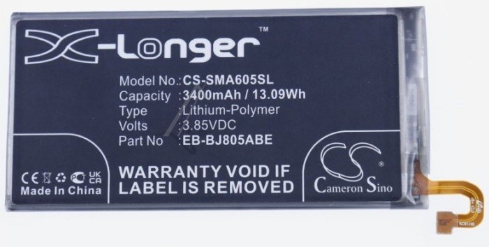 3,85V-3400MAH ACUMULATOR LI-POLIMER EB-BJ805ABE SAMSUNG