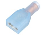 Terminal plat 6,3mm 0,8mm mamă pentru cablu 1,5&divide;2,5mm&sup2; - Crimpat