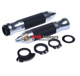 Set mansoane Leoshi 653 negru cu gri ascutite