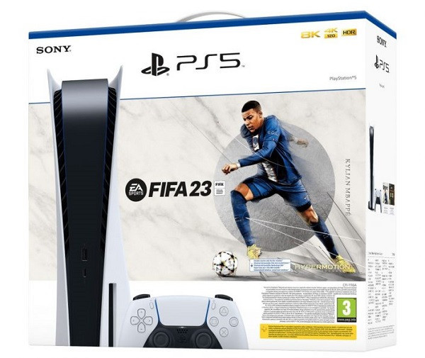 Consola PlayStation 5 cu Disc + Joc FIFA 23 PS5 | Okazii.ro