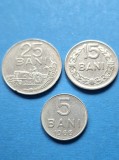 Moneda Romania 25,15,5 bani 1966