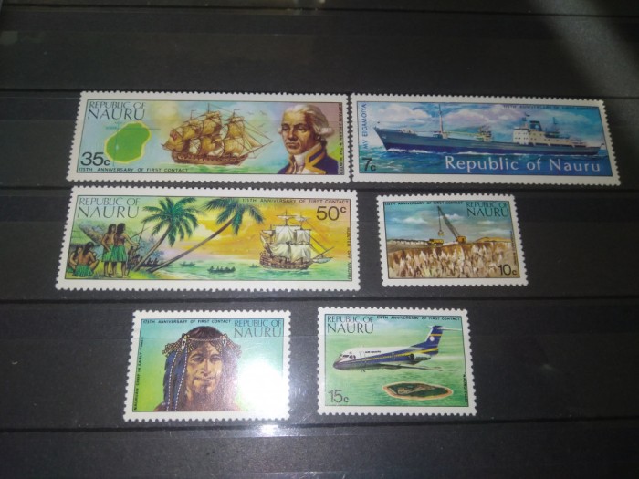 TIMBRE NAURU VAPOARE