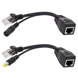 Adapt POE 8P8C+2.5x5.5mm t+t-t+m