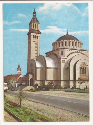 RF14 -Carte Postala- Orastie, Catedrala Ortodoxa, necirculata 1982 foto