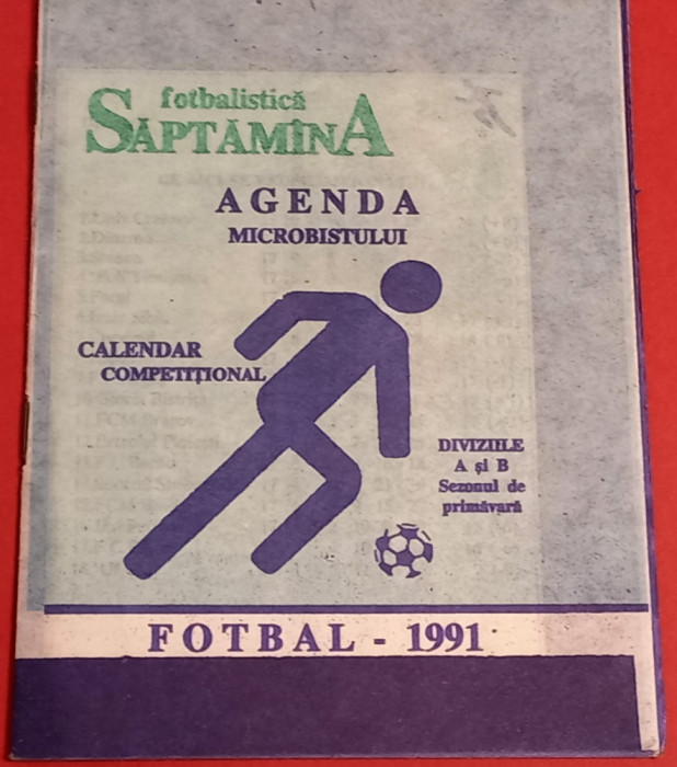 Agenda-program 1991 FOTBAL