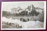 Constanta - Bulevardul in gerul iernii - februarie 1929 - tip fotografie, animata, necirculata