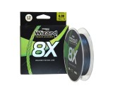 Fir textil Wizard 8X Dark Grey, 135m (Diametru fir: 0.22 mm)