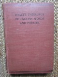 ROGET &#039;S THESAURUS OF ENGLISH WORDS AND PHRASES