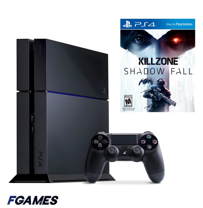 Consola Sony Playstation 4 Ps4 1tb + Controller + Killzone Shadow Fall PlayStation 4, Second-Hand