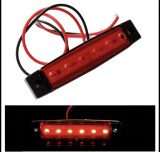 Cumpara ieftin Lampa laterala 6 LED-uri 12v lumina rosie