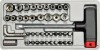 Set Surubelnita Tip T VOREL, 41 Piese, Otel CrV, Biti Drepti/PH/Torx/HEX/PZ, Chei Tubulare, Adaptor Cotit