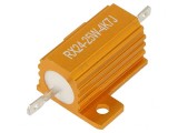 Rezistor bobinat cu radiator 4.7k&Omega; 25W &plusmn;5% 30ppm/&deg;C pentru lipit