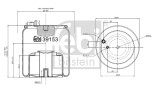 FEBI BILSTEIN 39153 Burduf, suspensie pneumatica