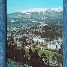 324- Sinaia - Vedere Spre muntii Bucegi/ RPR color/ carte postala necirculata