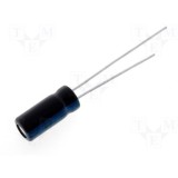 C 47uF/250Vdc 105grdC 12x25mm Samwha