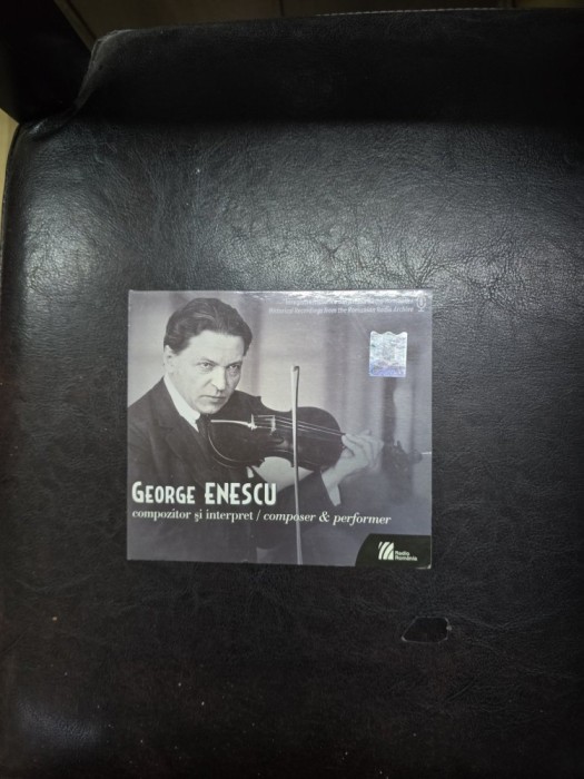 CD George Enescu -compozitor si interpret - Radio Rom&acirc;nia