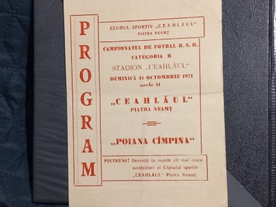 Program Ceahlaul P N - Poiana Cimpina foto