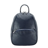 Cumpara ieftin Rucsac din piele naturala Lili 121 Bleumarin inchis