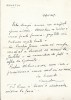 A3798N Scrisoare olografă cu antet Senatul Rom&acirc;niei, 1937