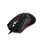 Mouse pentru jocuri cu iluminare LED, 6 butoane, DPI reglabil, design ergonomic, negru