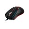 Mouse pentru jocuri cu iluminare LED, 6 butoane, DPI reglabil, design ergonomic, negru