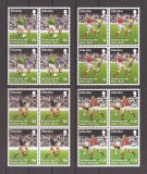 Gibraltar 1998 &ndash;Cupa Mondială de fotbal - Franța (in bloc de 4), MNH