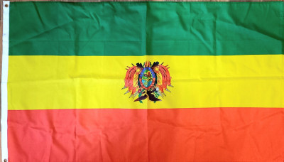 Steag - BOLIVIA (dimensiuni mari 150x86 cm) foto