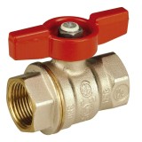 Robinet de trecere cu bila Dado R911X044, alama, filet interior-interior, 3/4&quot;, maner fluture