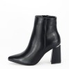 Botine negre elegante 1606 112, 41, Negru