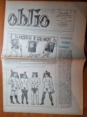 oblio 21 aprilie 1990 foto