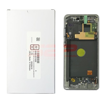 LCD+Touchscreen cu Rama Samsung Galaxy Note 10 Lite / N770 AURA GLOW Original Service Pack foto