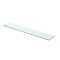 Gossi raft din sticla transparenta, 70 x 12 cm