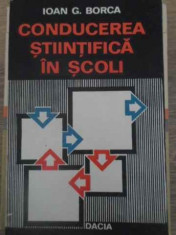 CONDUCEREA STIINTIFICA IN SCOLI-IOAN G. BORCA foto