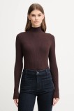 Joop! pulover culoarea bej, light, cu turtleneck, 30033369