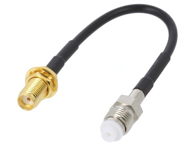 Cablu FME Mamă - SMA Mamă 100mm