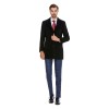 Palton barbati business negru B157, 46, 60