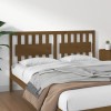 Gossi tablie de pat, maro miere, 155,5x4x100 cm, lemn masiv de pin
