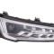 Far AUDI A1 (8X), 12.2014-12.2018, partea Dreapta, ZKW, tip bec D3S+LED+PWY24W; electric; janta cromata; fara bec descarcare; fara ballast; cu motor;