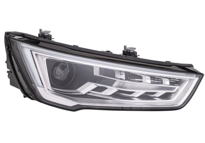 Far AUDI A1 (8X), 12.2014-12.2018, partea Dreapta, ZKW, tip bec D3S+LED+PWY24W; electric; janta cromata; fara bec descarcare; fara ballast; cu motor;