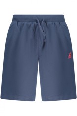 U.S Grand POLO Pantaloni scurti barbati cu buzunare , logo brodat, albastru foto