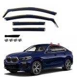 Set Paravanturi auto de vant pentru geamuri fata si spate pentru BMW X6 (G06) 2019-2024