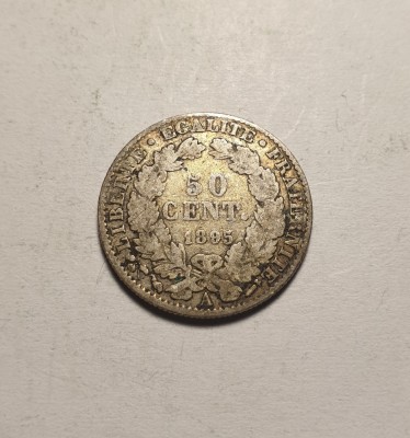 Franta 50 Centimes 1895 A foto