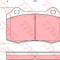Set placute frana,frana disc VOLVO S60 I (2000 - 2010) TRW GDB1513