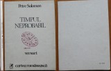 Petre Solomon , Timpul neprobabil , 1985 , editia 1 cu autograf