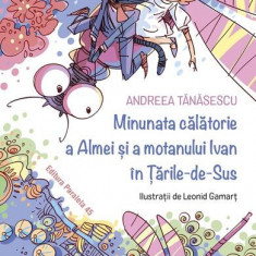 Minunata călătorie a Almei și a motanului Ivan în Țările-de-Sus - Paperback brosat - Andreea Tănăsescu - Paralela 45